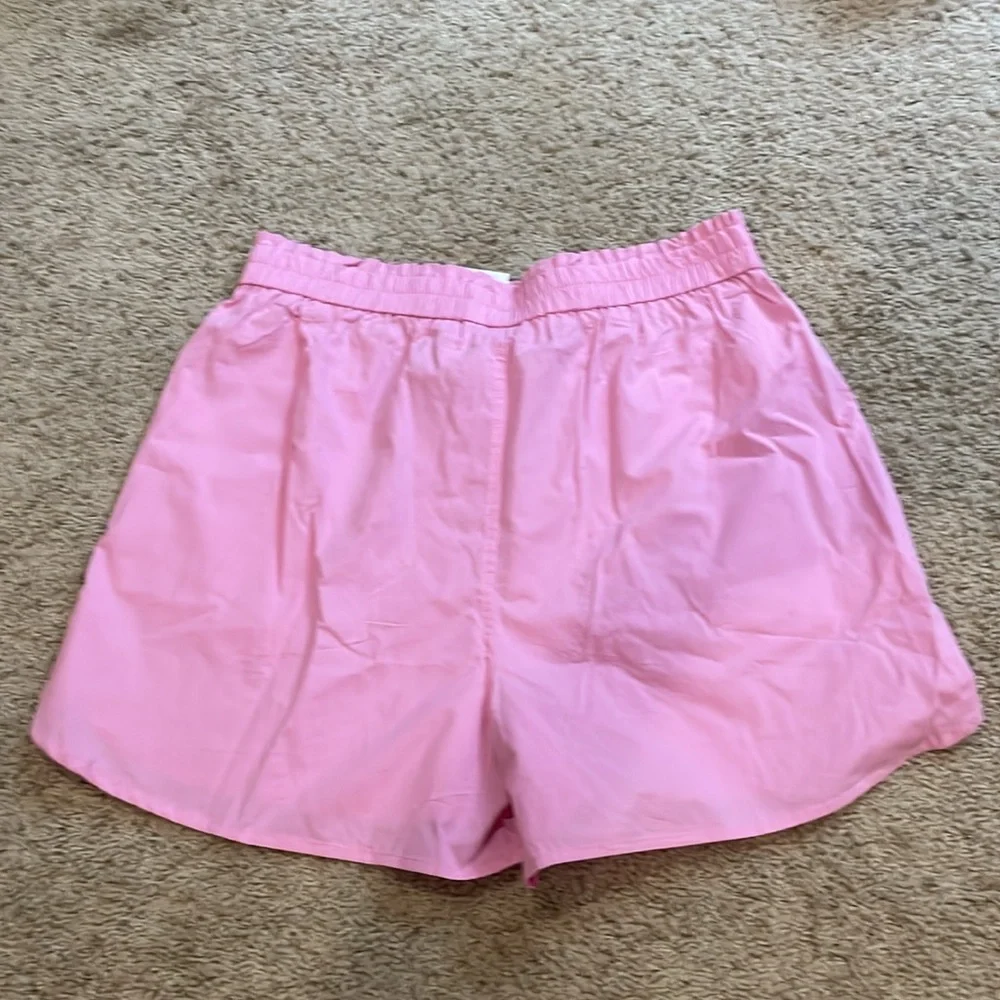 Double zero Pink Women's Shorts size large NWT - Picture 2 of 5